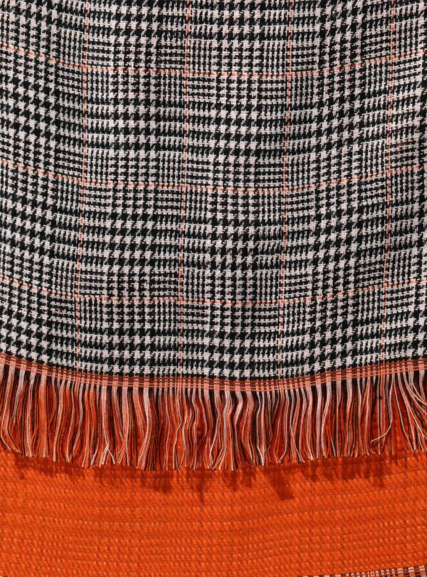 Double sided soft wool shawl-Havan