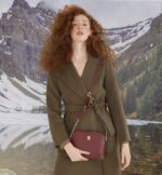 PC-1529 Pierre Cardin shoulder bag-Bordo