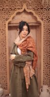 Luxurious Soft Turkish Cashmere Arabesque Shawl