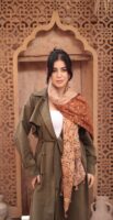 Luxurious Soft Turkish Cashmere Arabesque Shawl