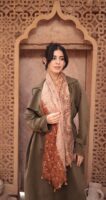 Luxurious Soft Turkish Cashmere Arabesque Shawl