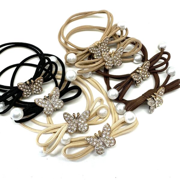 Butterflies Hair Tie 8 pcs set