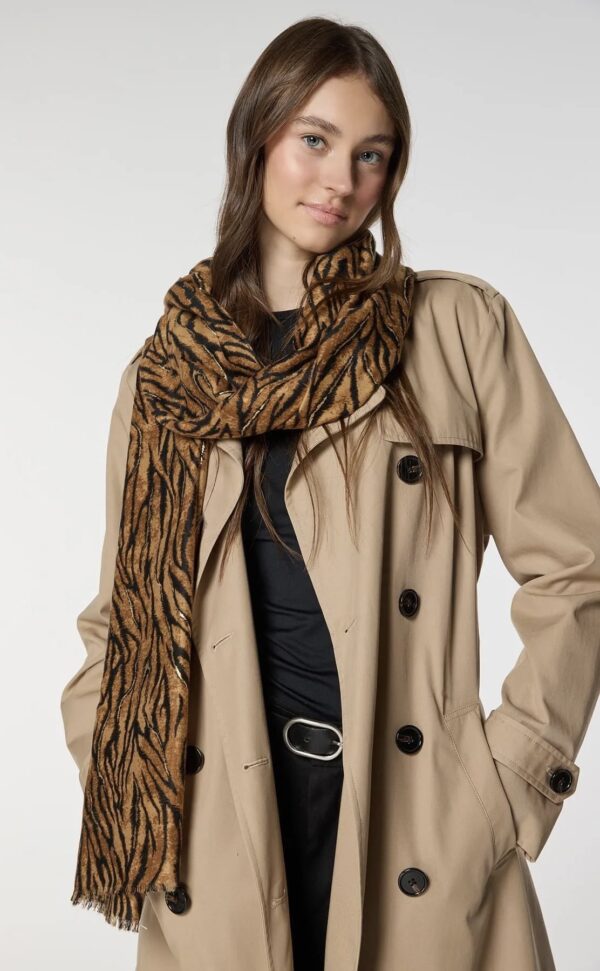 Luxurious Soft Turkish Cashmere Zebra Shawl