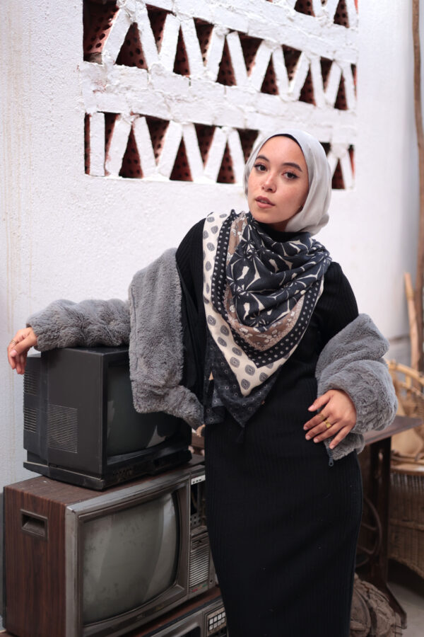 Luxurious Soft Turkish Cashmere Arabesque Shawl