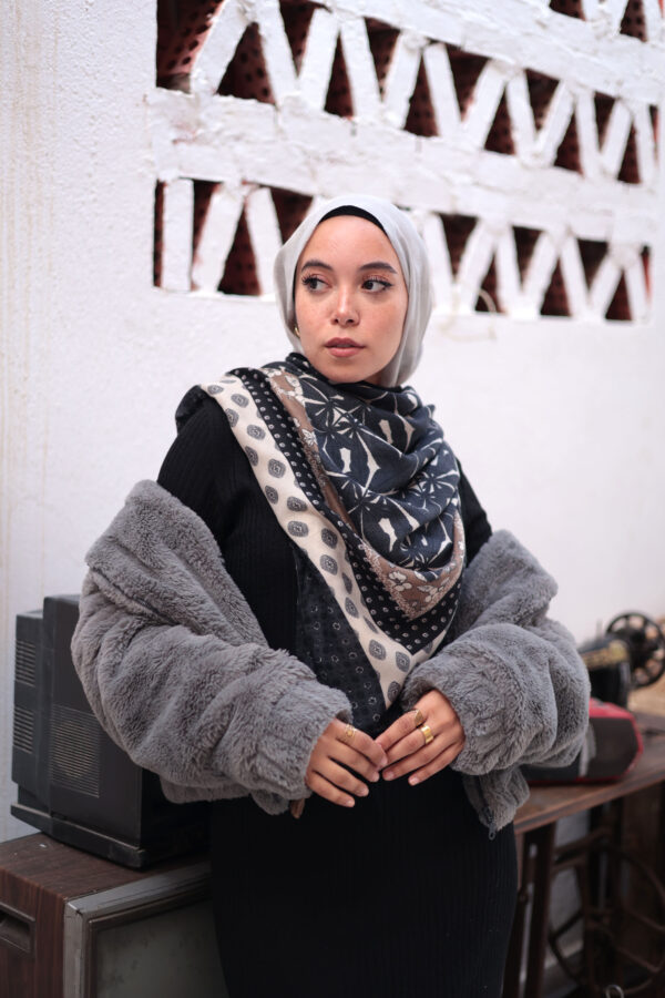 Luxurious Soft Turkish Cashmere Arabesque Shawl