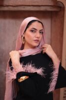 Shimmery Turkish Pashmina Shawl-Rose