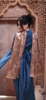 Shimmery Turkish Pashmina Shawl-Coffee
