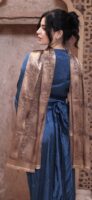Shimmery Turkish Pashmina Shawl-Coffee