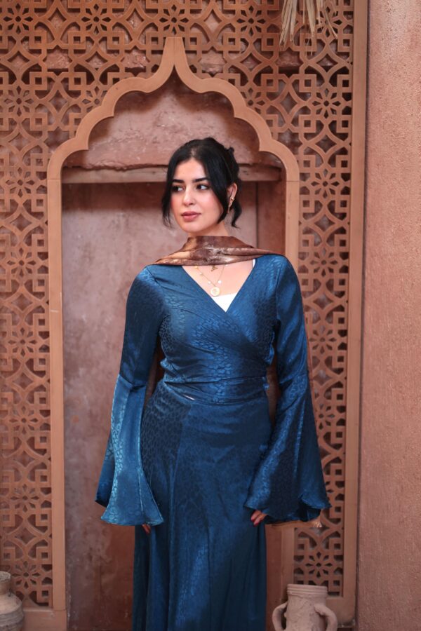 Shimmery Turkish Pashmina Shawl-Coffee