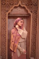 Shimmery Turkish Pashmina Shawl-Plum