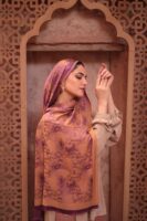 Shimmery Turkish Pashmina Shawl-Plum