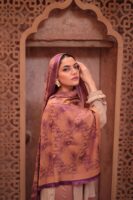 Shimmery Turkish Pashmina Shawl-Plum
