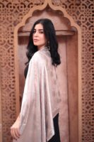 Shimmery Turkish Pashmina Shawl-Silver