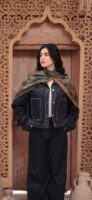 Shimmery Turkish Pashmina Shawl-Peacock