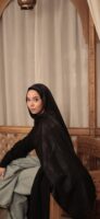 Shimmery Turkish Pashmina Shawl-Black