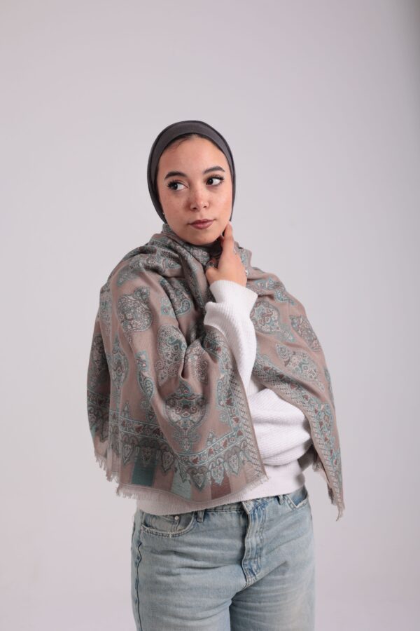 Turkish Bohemian Shawl-Coffee