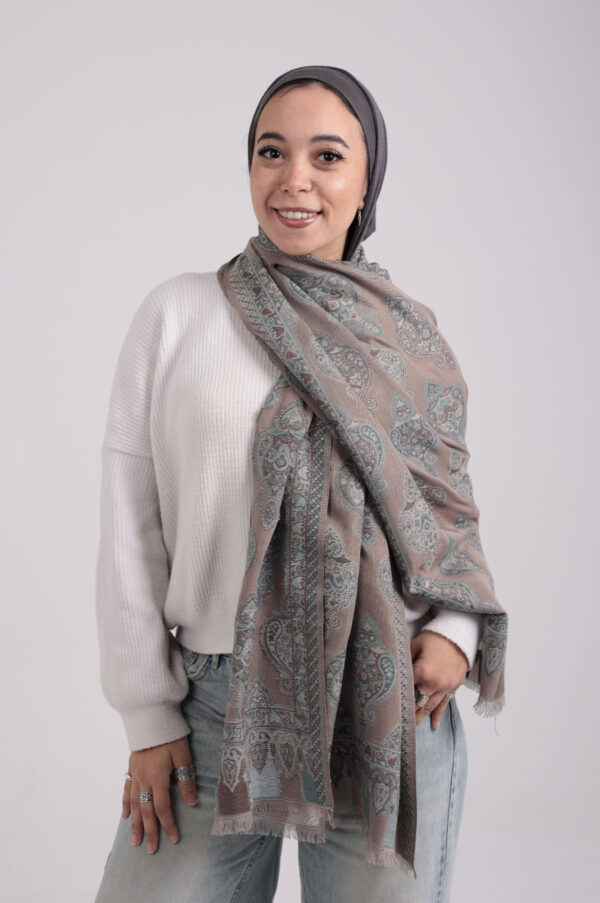 Turkish Bohemian Shawl-Coffee