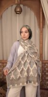Bohemian Turkish Shawl-Beige
