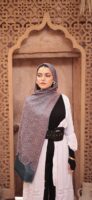 Arabesque Turkish Pashmina Shawl-Emerald