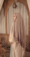 Arabesque Turkish Pashmina Shawl-Brown