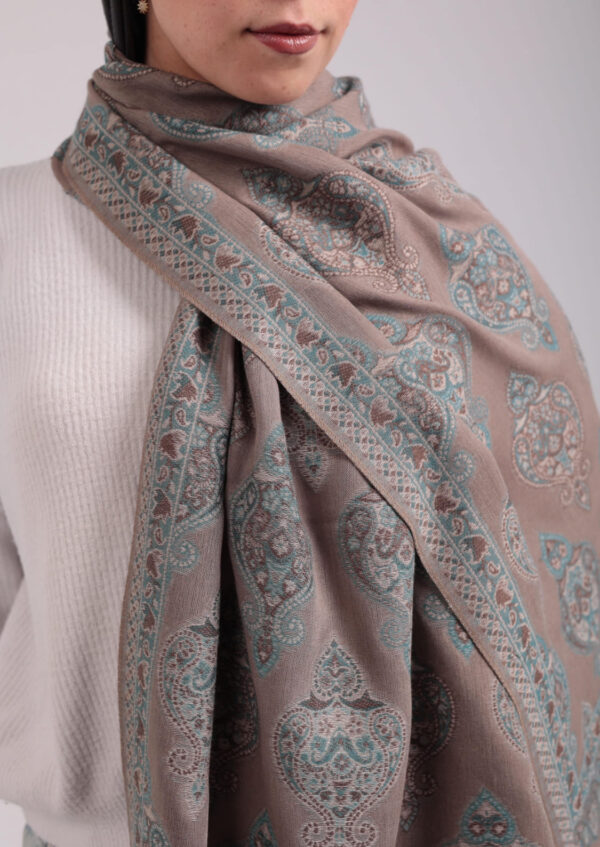 Turkish Bohemian Shawl-Coffee