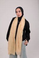 Turkish Shash shawl-Soft Yellow
