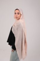 Turkish Shash shawl-Powder