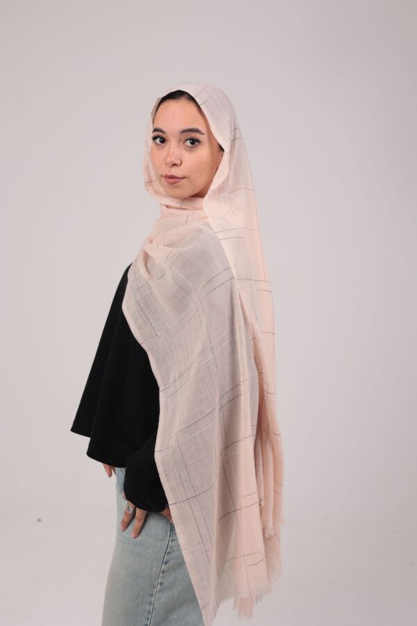 Turkish Shash shawl-Powder