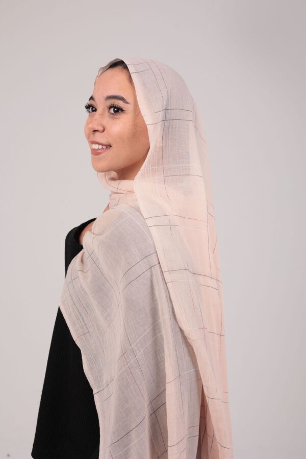 Turkish Shash shawl-Powder