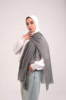 Turkish Shash shawl-Gray