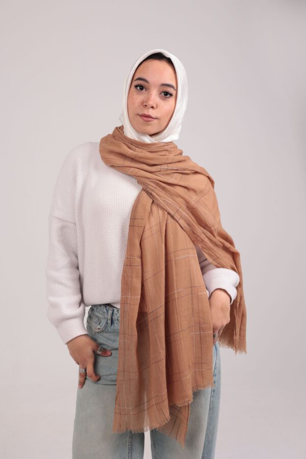 Turkish Shash shawl-Camel