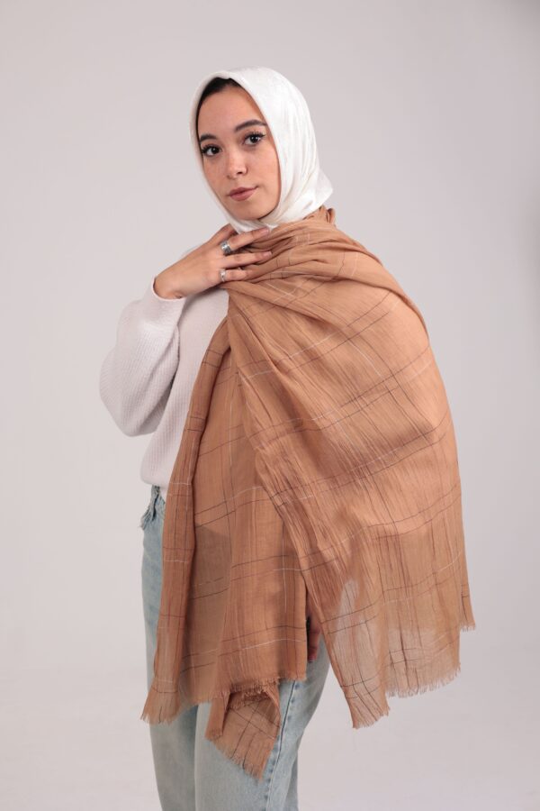 Turkish Shash shawl-Camel