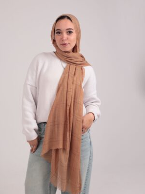 Turkish Shash shawl-Camel
