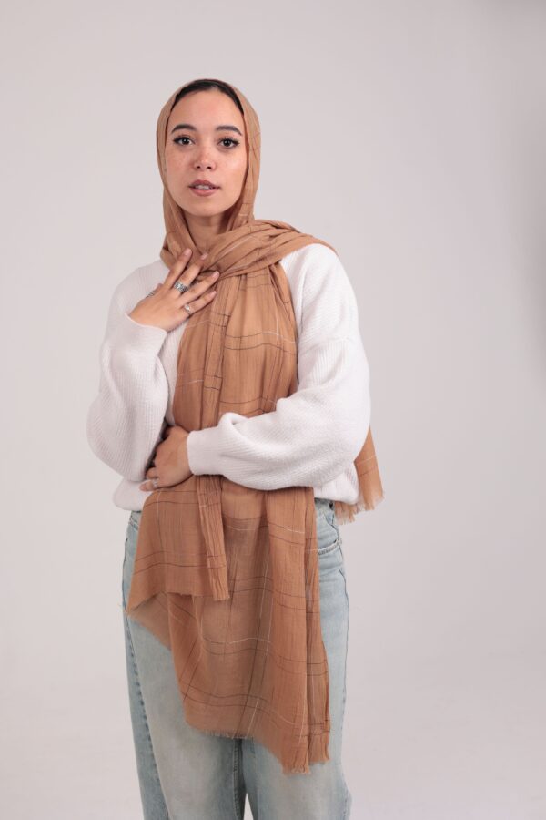 Turkish Shash shawl-Camel
