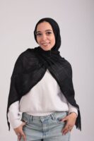 Turkish Shash shawl-Black