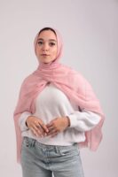 Turkish Shash shawl-Rose