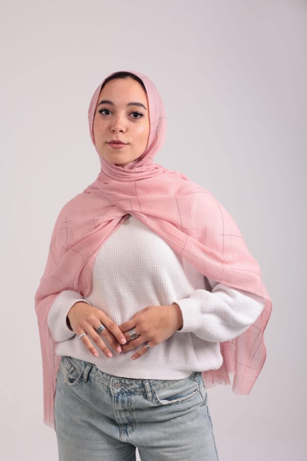 Turkish Shash shawl-Rose