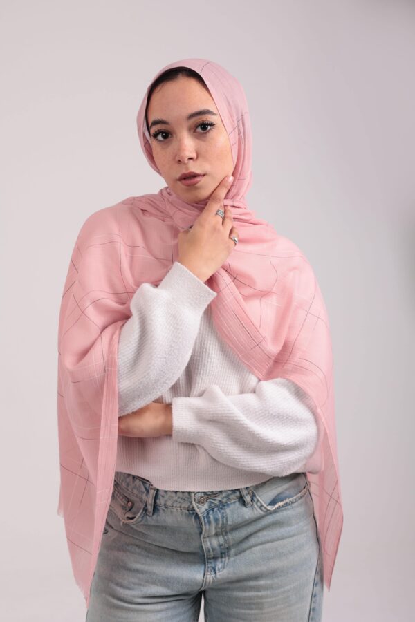 Turkish Shash shawl-Rose