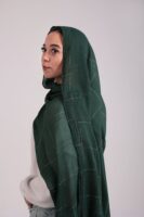 Turkish Shash shawl-Emerald