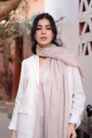 Turkish Shash shawl-Light Beige