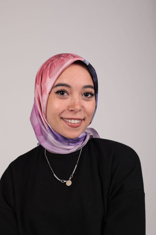 Flory Satin Square Scarf KFSS-10