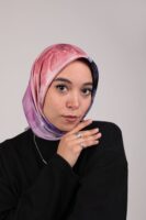 Flory Satin Square Scarf KFSS-10