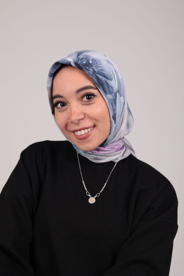 Flory Satin Square Scarf KFSS-08