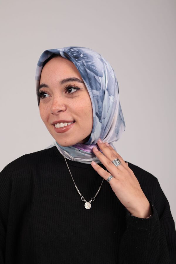 Flory Satin Square Scarf KFSS-08