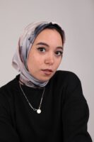 Flory Satin Square Scarf KFSS-06