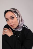 Flory Satin Square Scarf KFSS-06