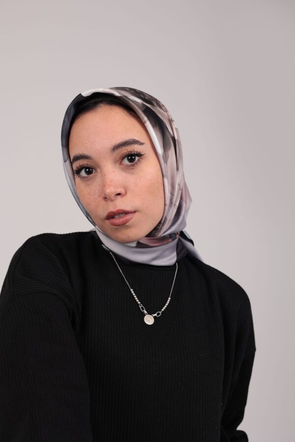 Flory Satin Square Scarf KFSS-06