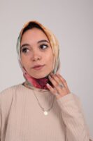 Flory Satin Square Scarf KFSS-05