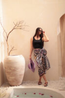 Silky Satin Beach Cover Up-03