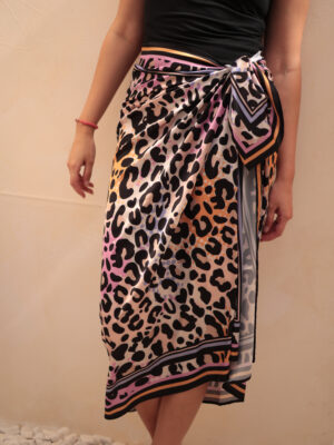 Silky Satin Beach Cover Up-03